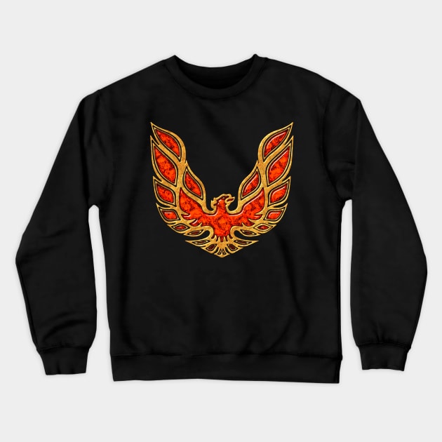 Firebird logo Crewneck Sweatshirt by Artizan